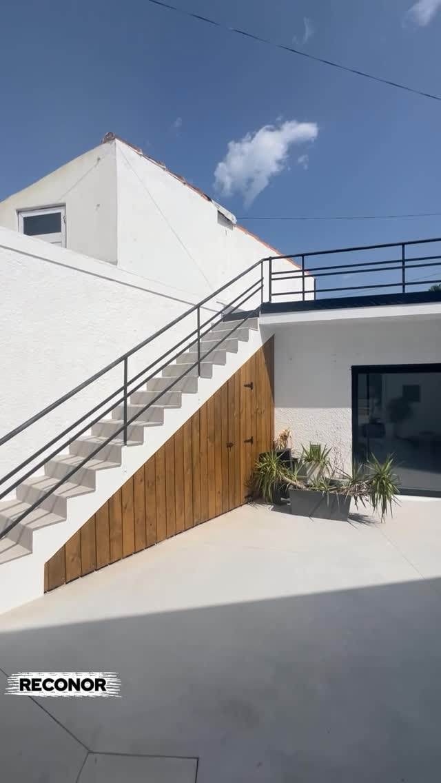 Divisão de uma transformação residencial realizada pela RECONOR